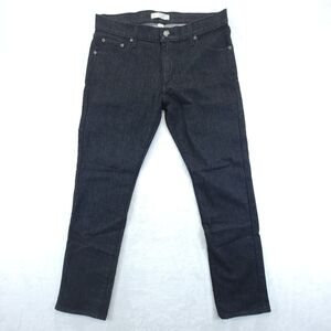 Men's Black Straight Jeans
